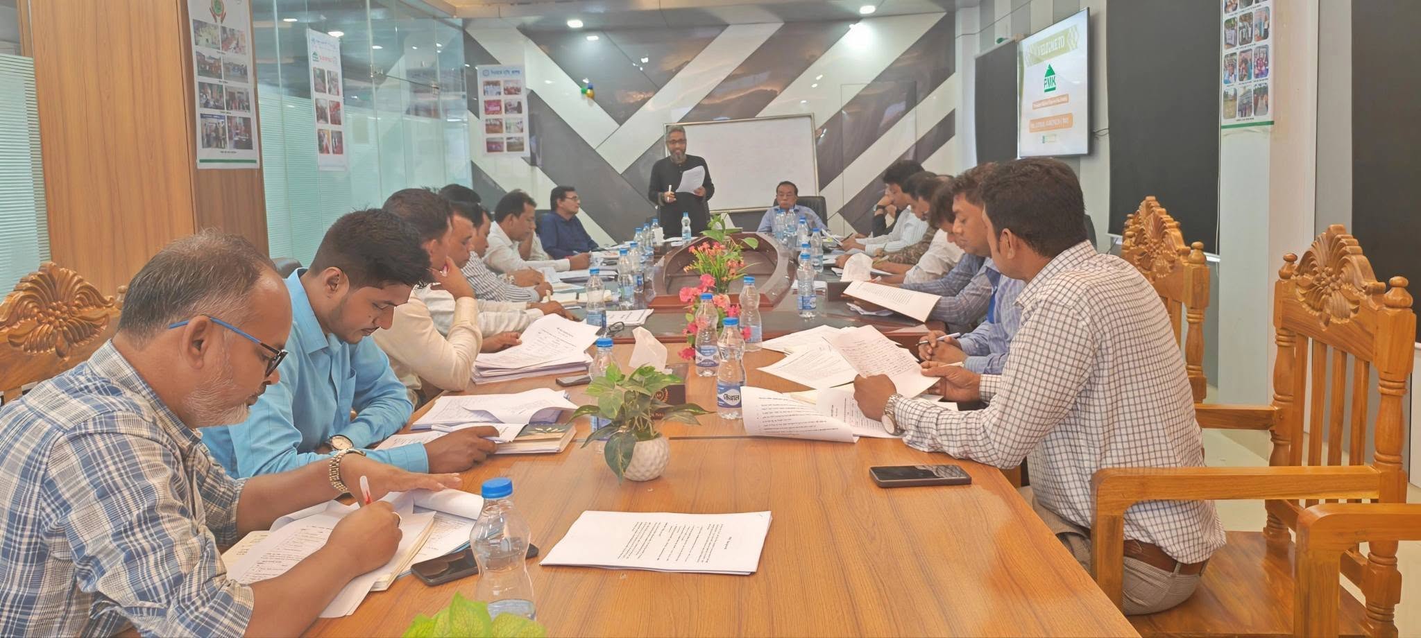 Coordination Meeting Held for Strengthening Organizational Performance